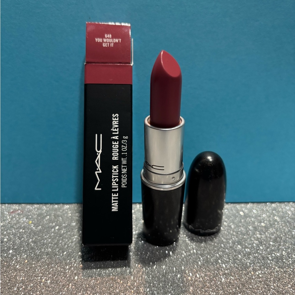 BNIB! MAC Cosmetics Matte Lipstick in YOU WOULDN’T GET IT 648